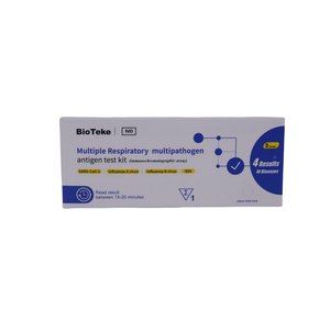 Bioteke 4 In 1 新型コロナウイルス感染症 (COVID-19)、インフルエンザ A+B、RSV 抗原迅速検査キット