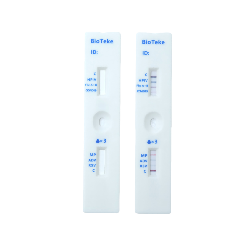 7 In 1 SARS-CoV-2/インフルエンザ A+B/HPIV/RSV/ADV/MP 抗原迅速検査キット