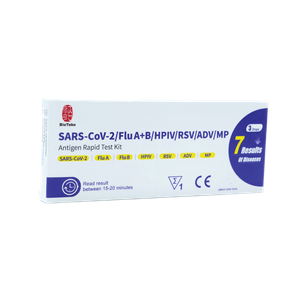 7 In 1 SARS-CoV-2/インフルエンザ A+B/HPIV/RSV/ADV/MP 抗原迅速検査キット