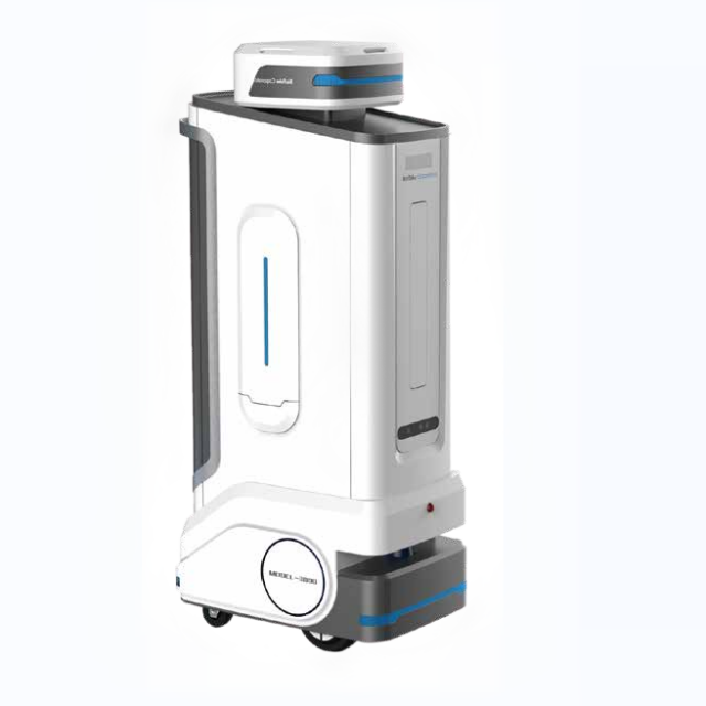 レーザー医療滅菌器を備えた防疫ロボット